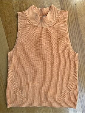 LOFT Mock-Neck Knit Shell